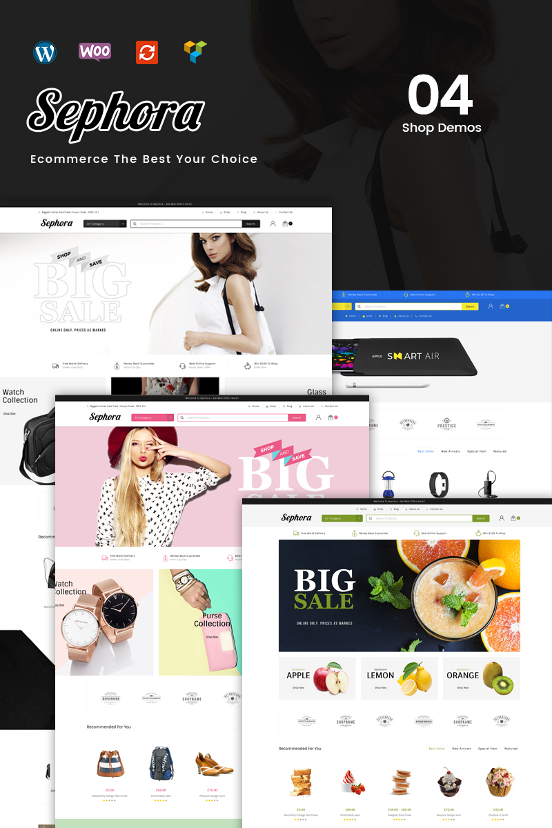 WordPress WooCommerce - W242
