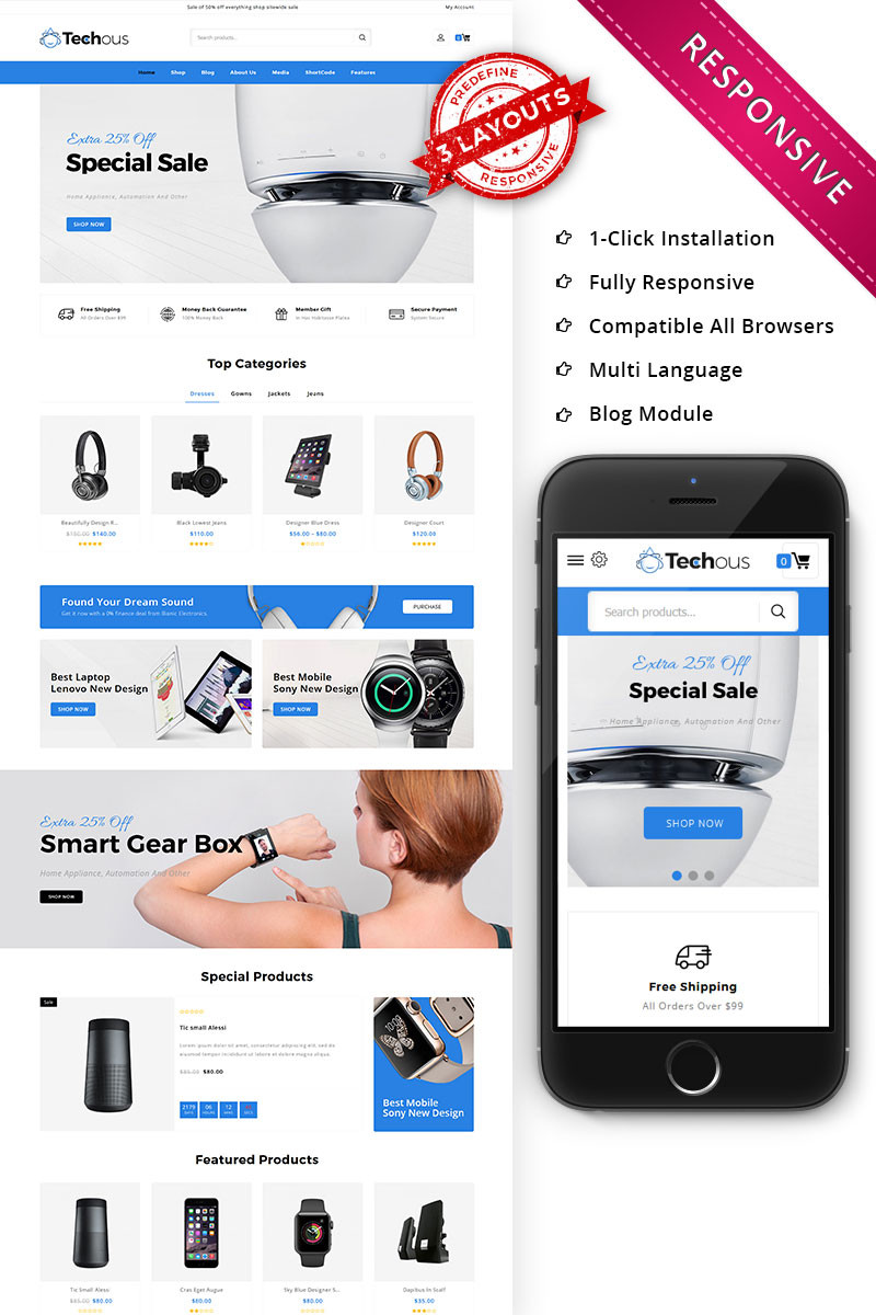 WordPress WooCommerce - W291