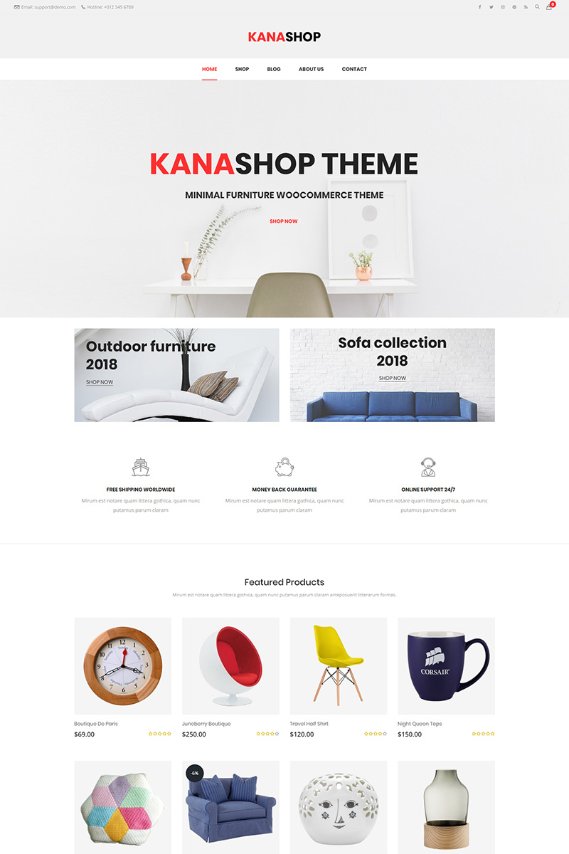 WordPress WooCommerce - W308