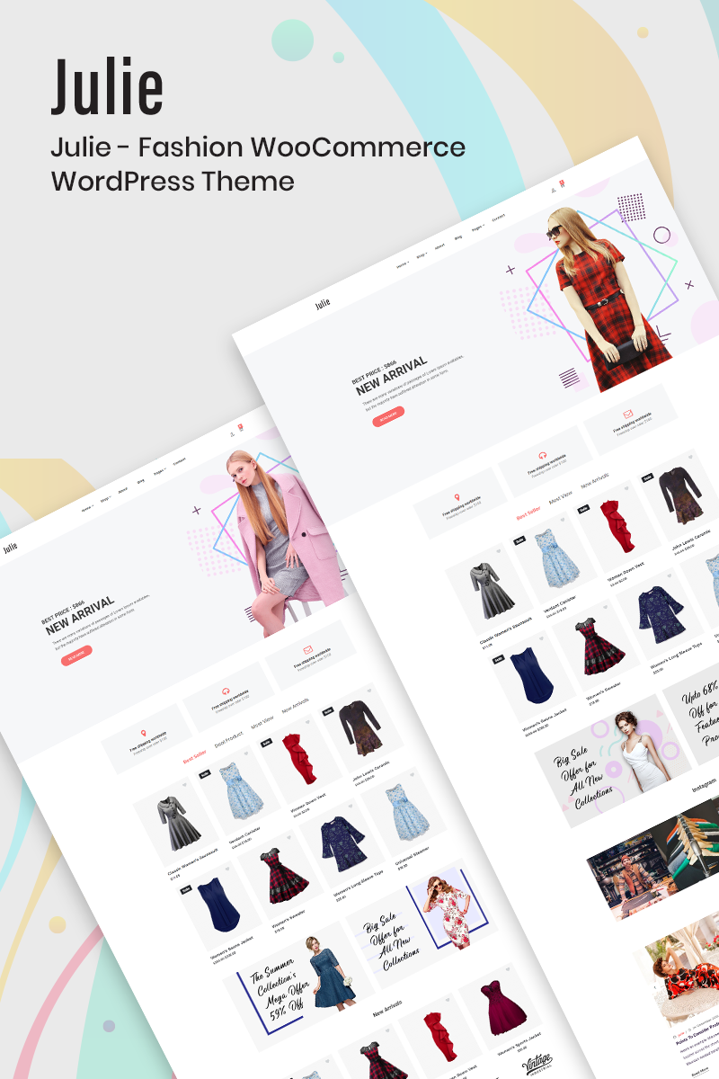 WordPress WooCommerce - W323