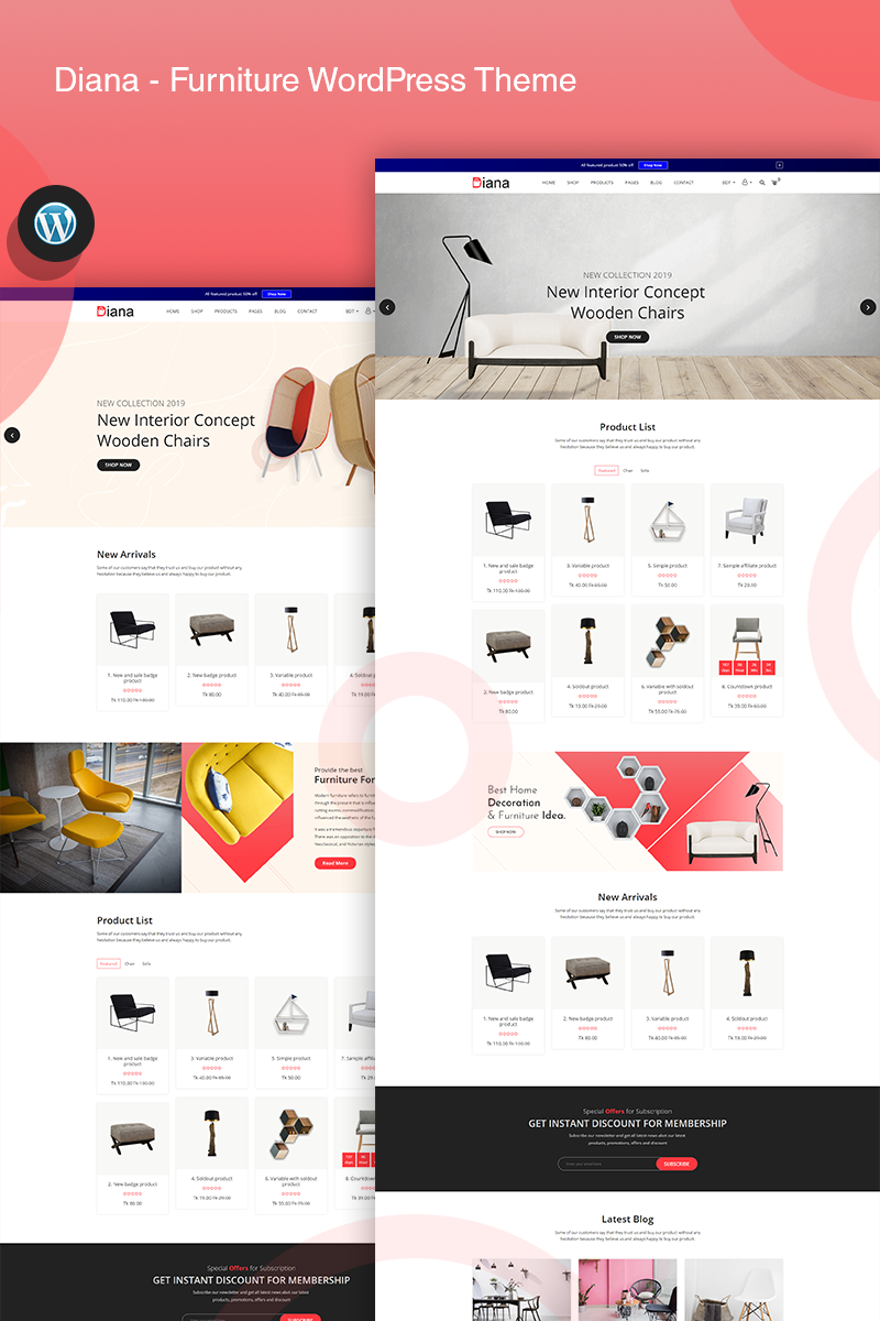 WordPress WooCommerce - W328