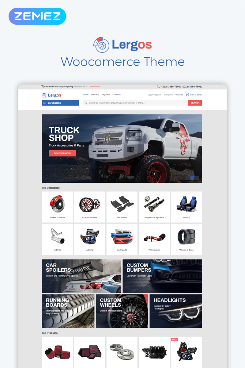 WordPress WooCommerce - W332