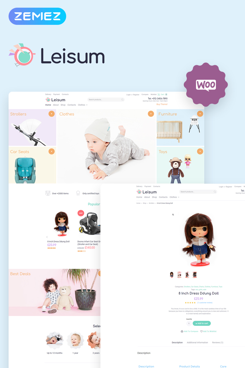 WordPress WooCommerce - W336