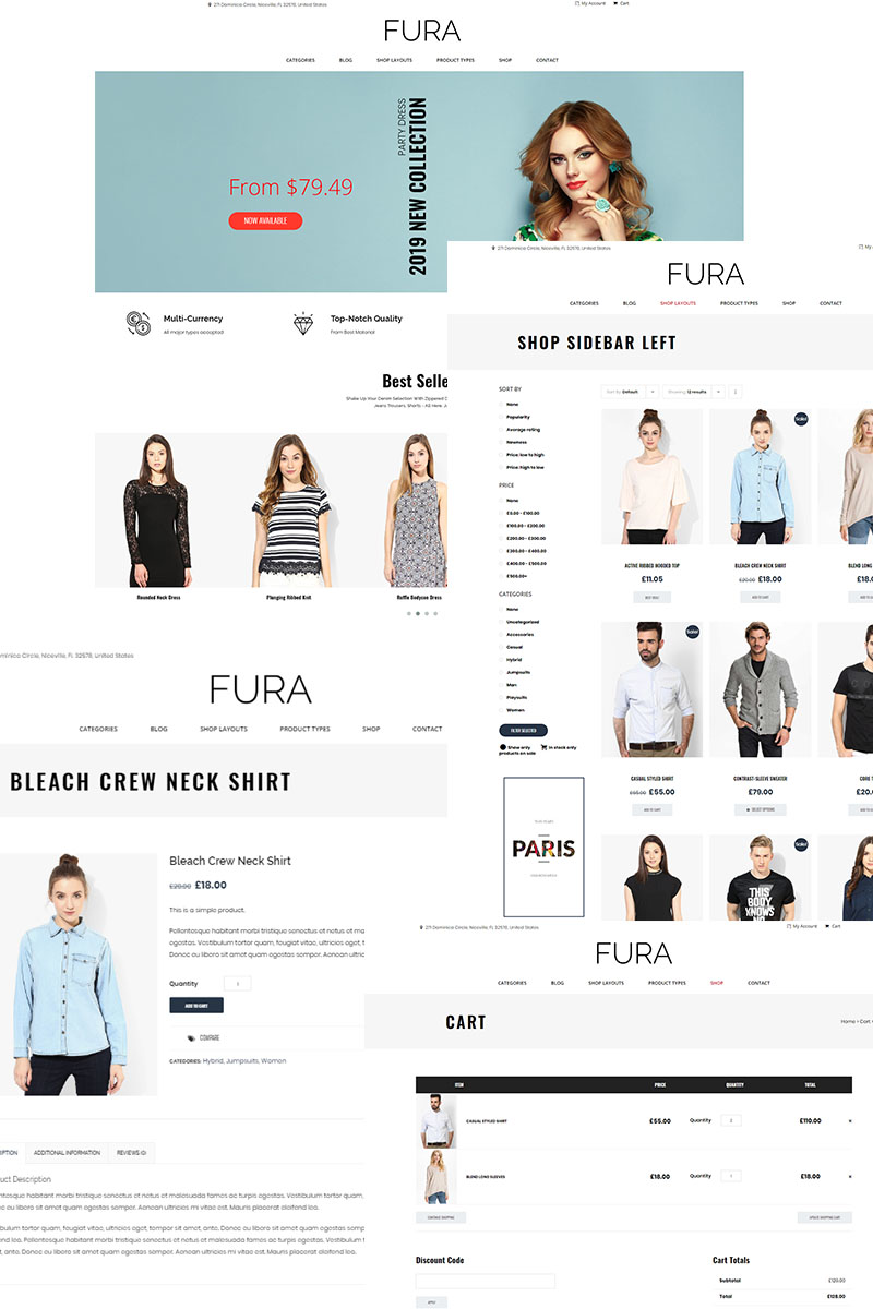 WordPress WooCommerce - W338