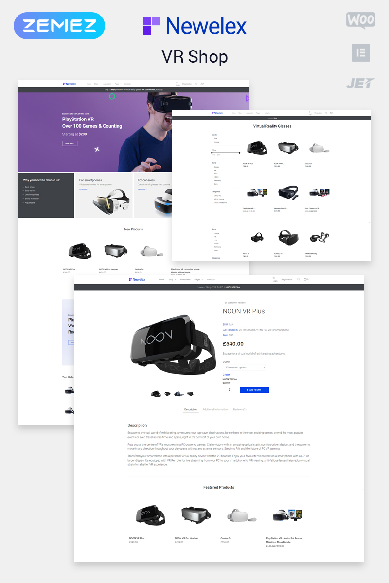 WordPress WooCommerce - W355