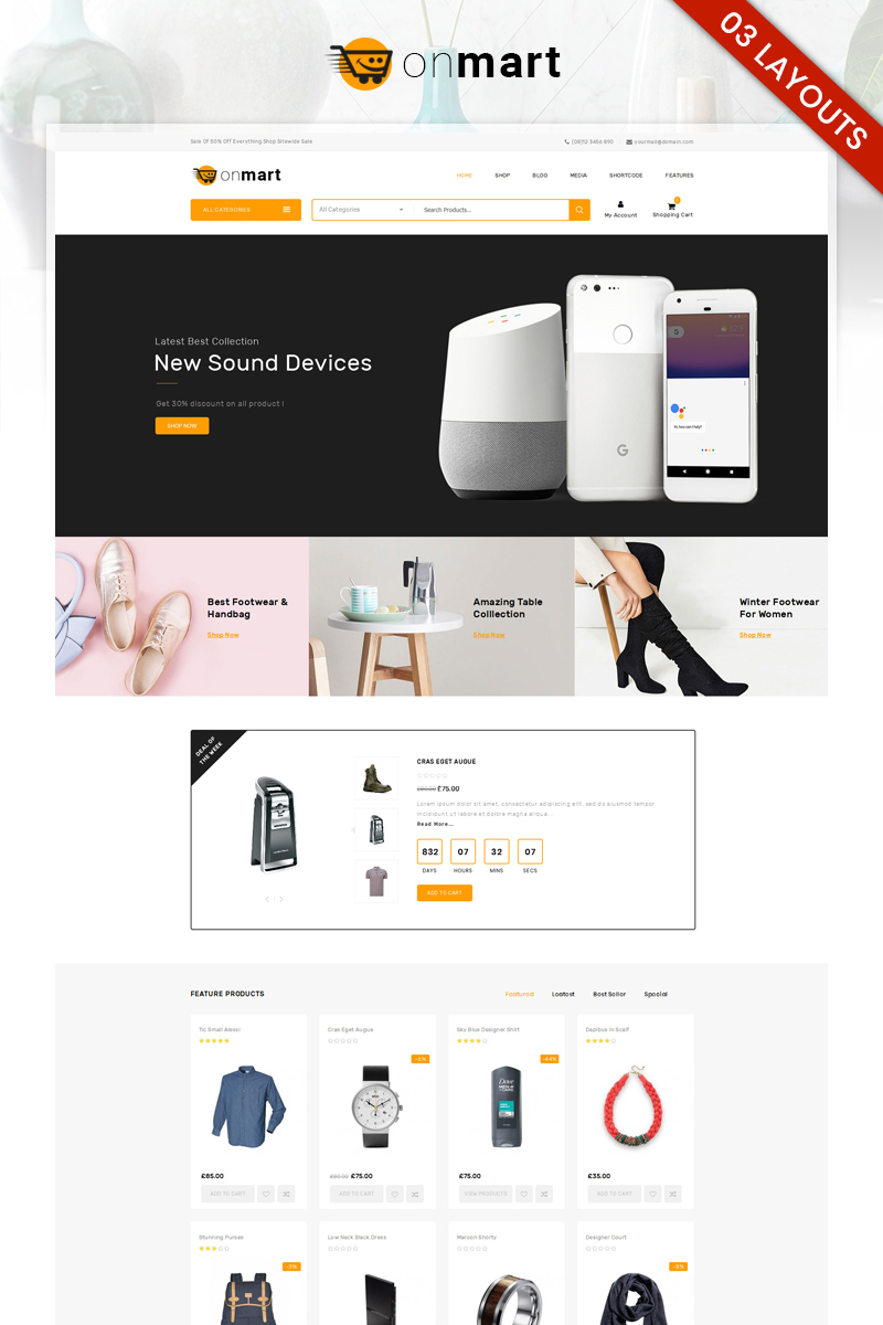 WordPress WooCommerce - W373