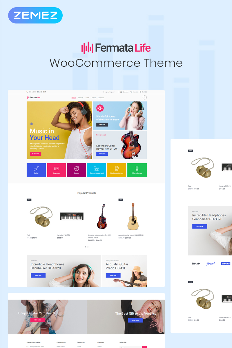 WordPress WooCommerce - W374