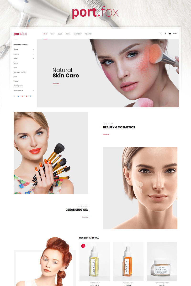 WordPress WooCommerce - W395