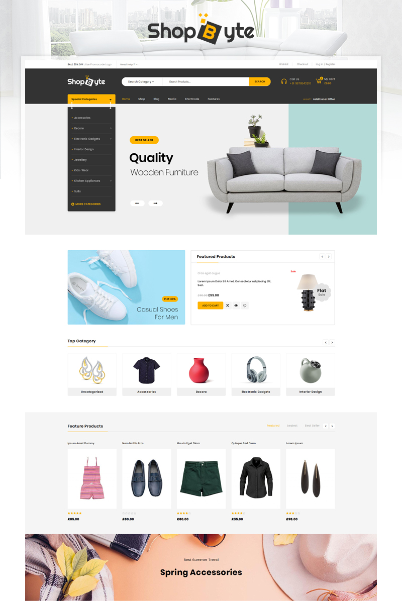 WordPress WooCommerce - W409