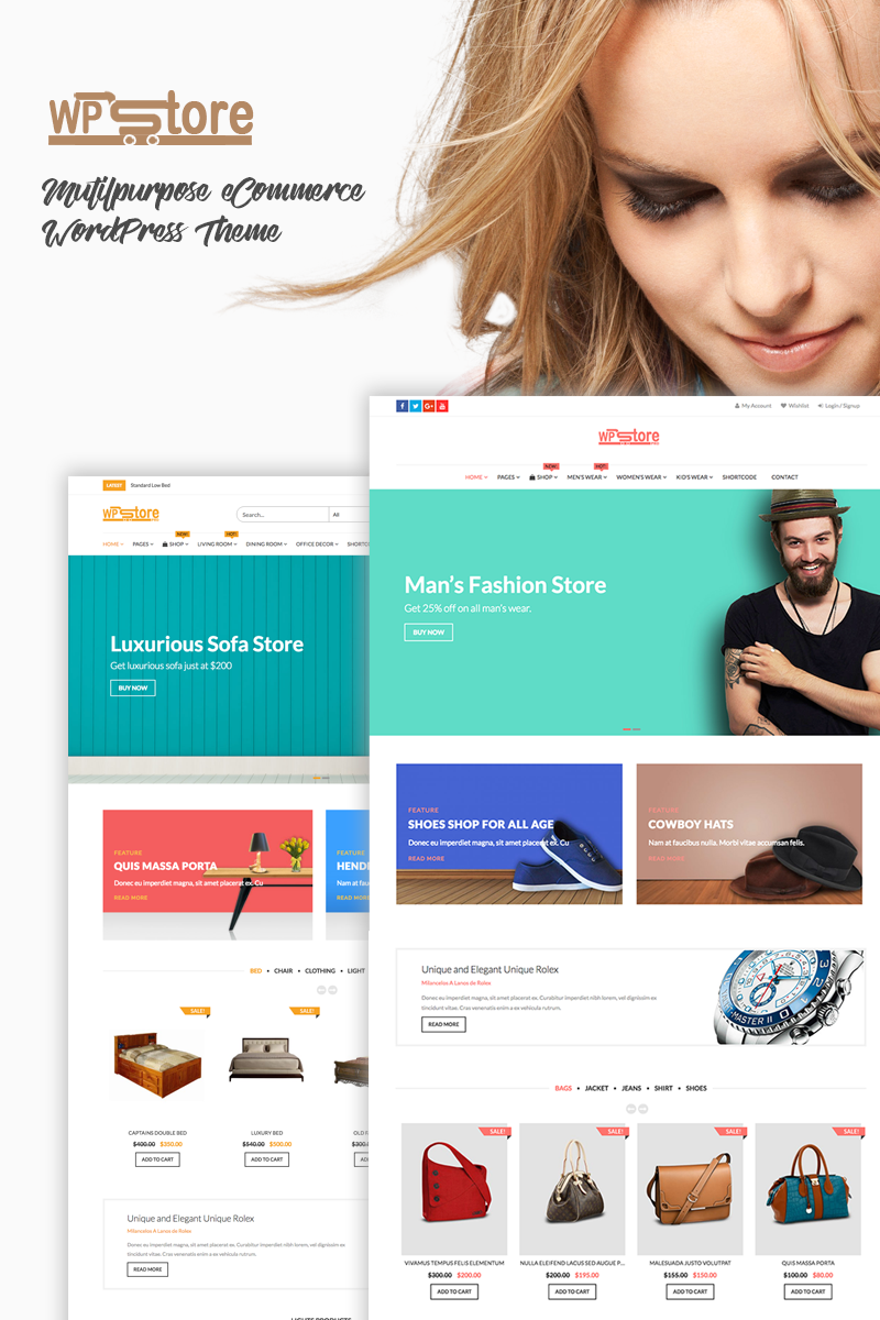 WordPress WooCommerce - W634