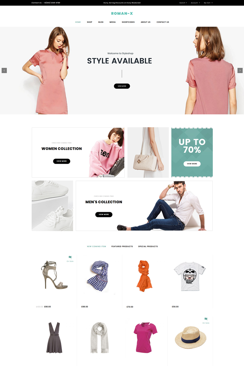 WordPress WooCommerce - W691