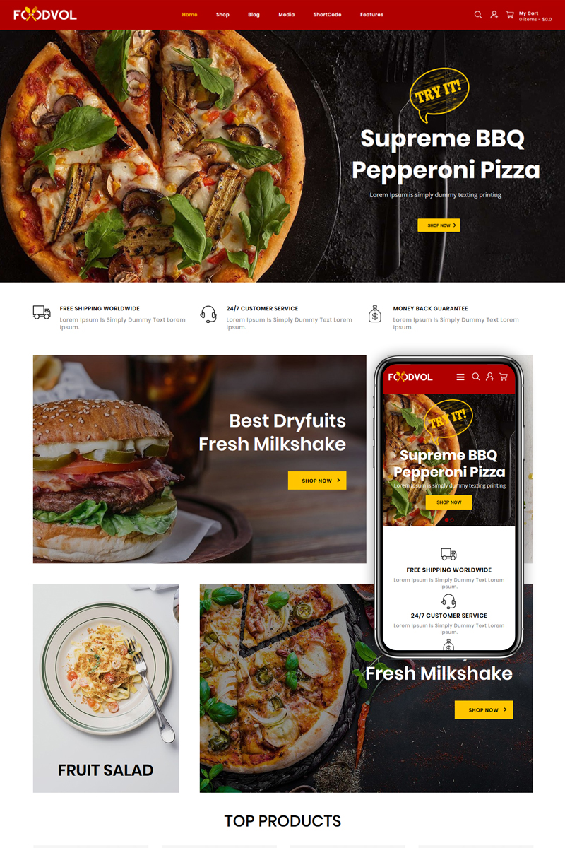 WordPress WooCommerce - W783
