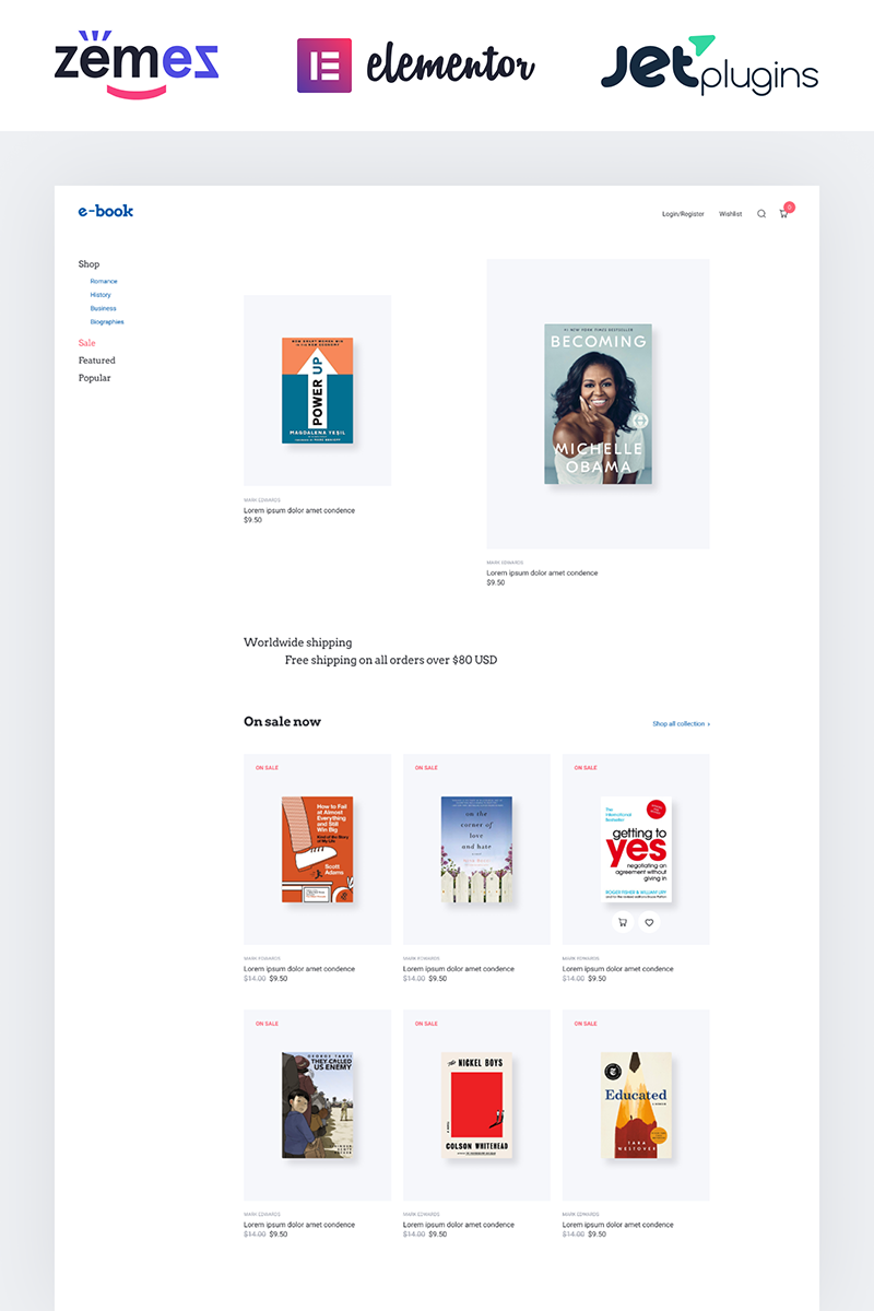 WordPress WooCommerce - W797