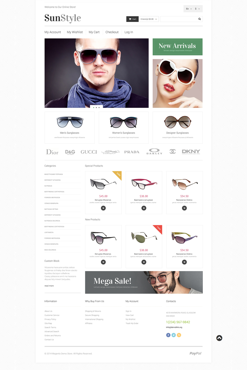 Magento  - M1016