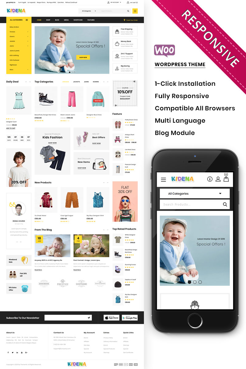 WordPress WooCommerce - W862