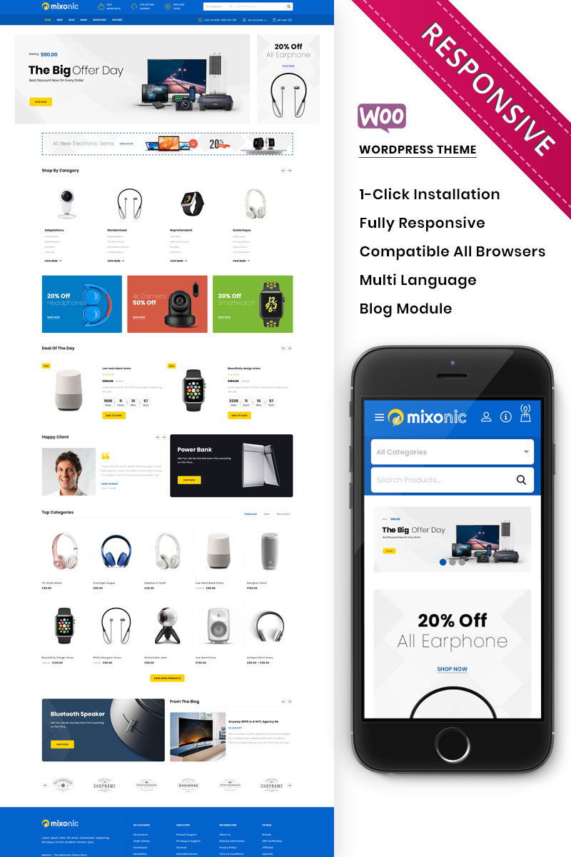 WordPress WooCommerce - W865
