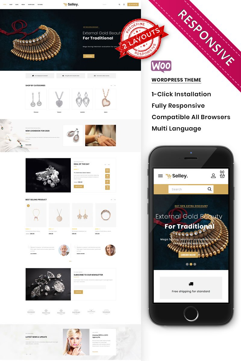 WordPress WooCommerce - W866