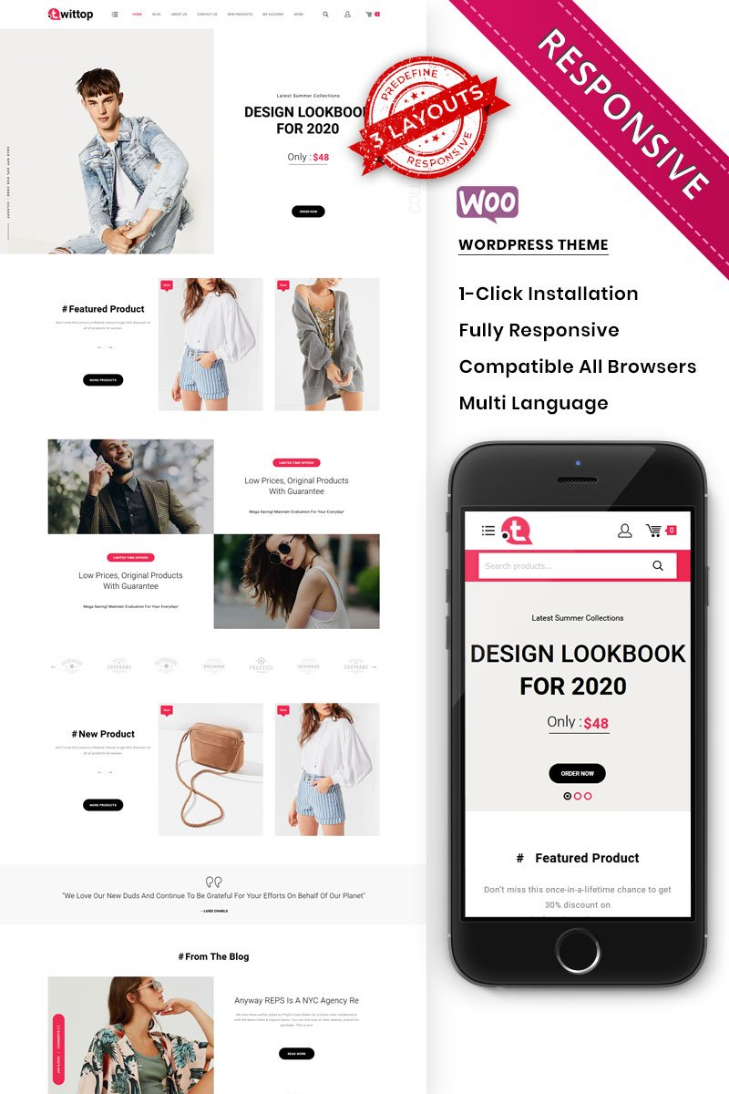 WordPress WooCommerce - W881