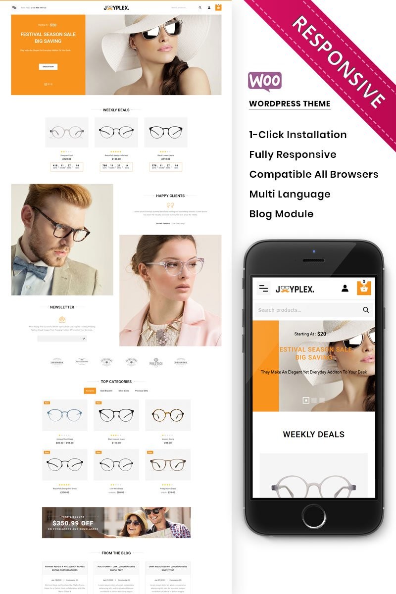 WordPress WooCommerce - W882