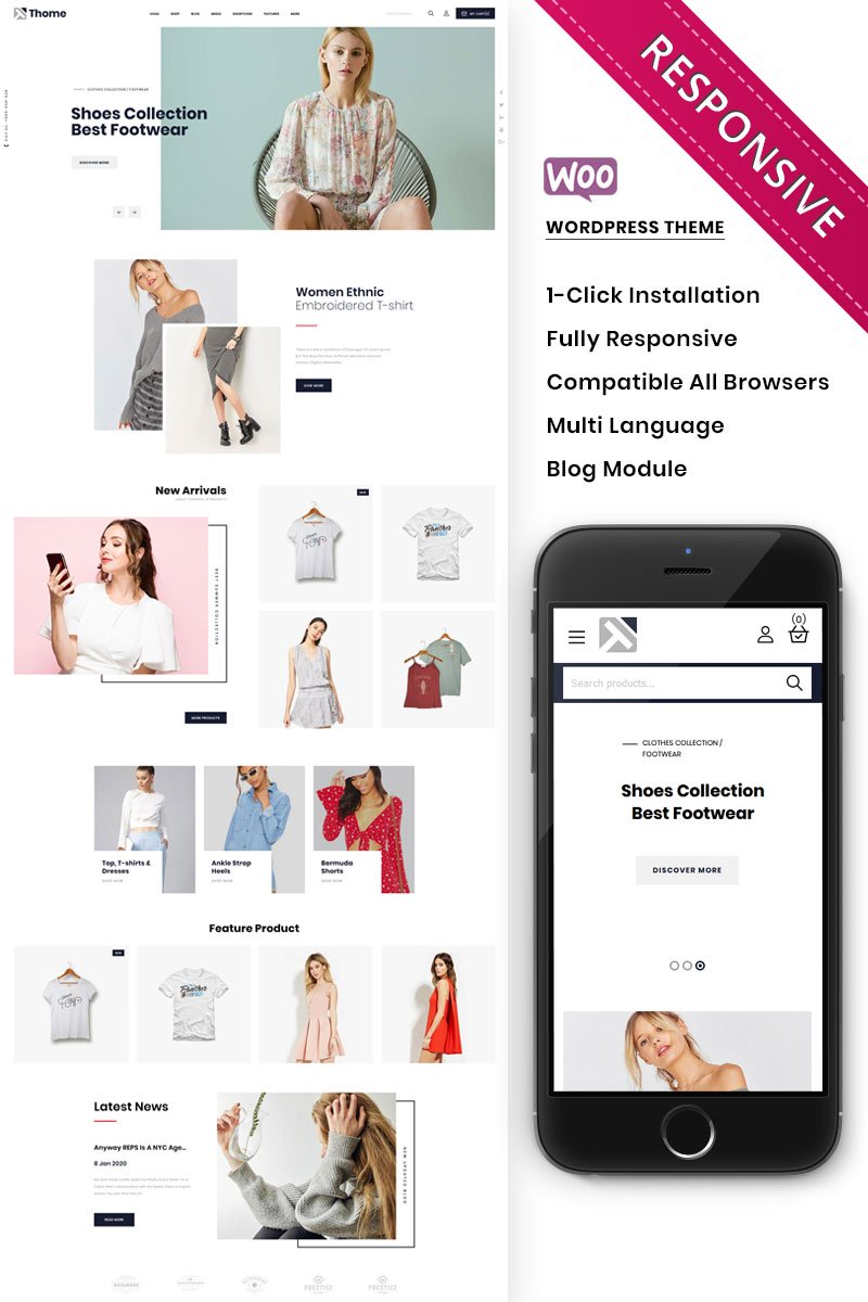 WordPress WooCommerce - W894