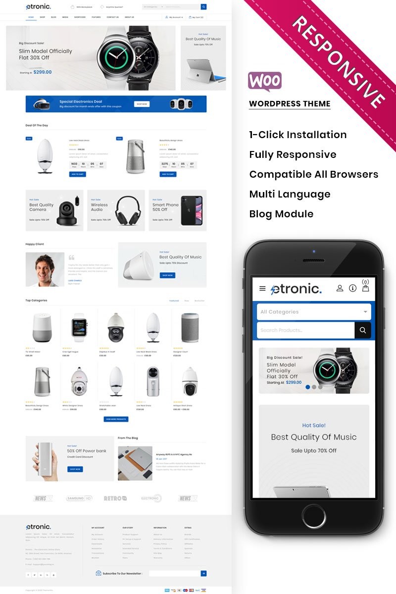 WordPress WooCommerce - W948