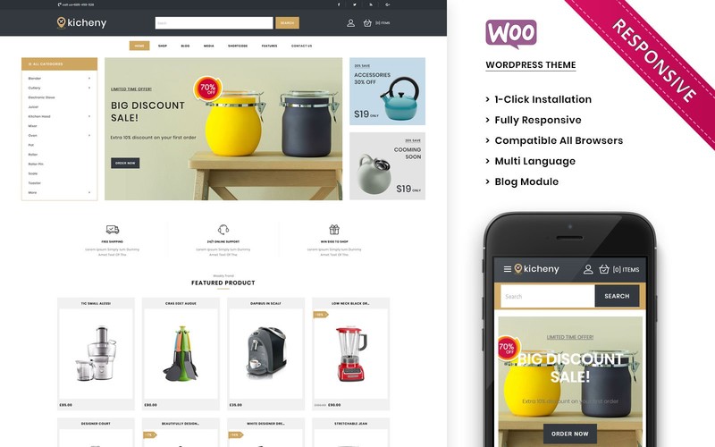 WordPress WooCommerce - W958