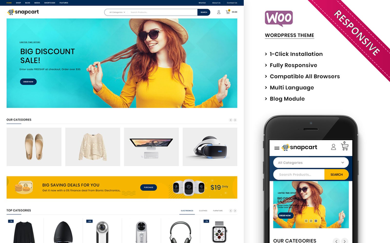 WordPress WooCommerce - W980