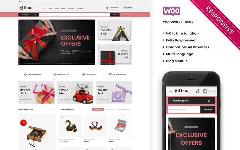 WordPress WooCommerce - W986