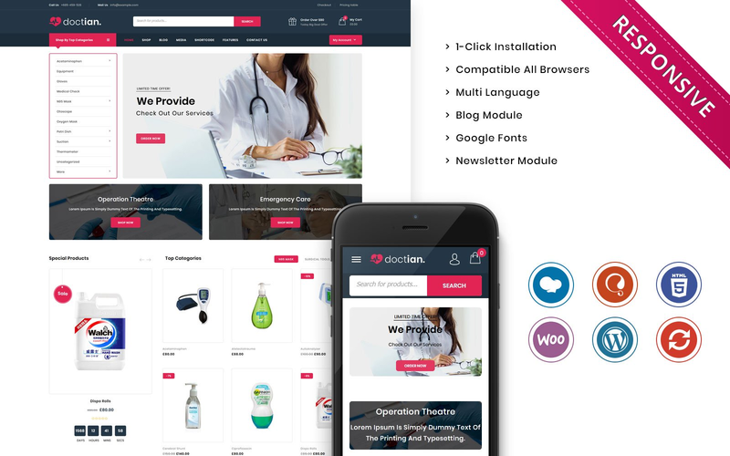 WordPress WooCommerce - W993