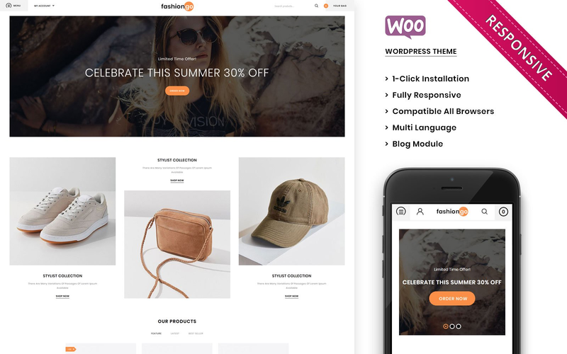 WordPress WooCommerce - W1000