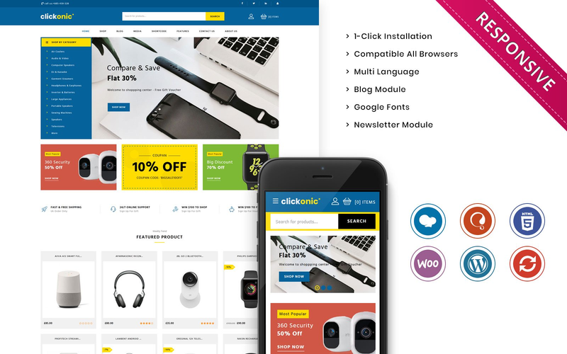 WordPress WooCommerce - W1011