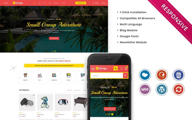 WordPress WooCommerce - W1021