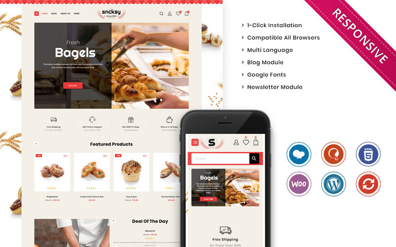 WordPress WooCommerce - W1045