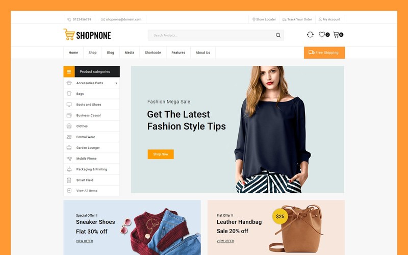 WordPress WooCommerce - W1074