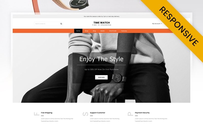 WordPress WooCommerce - W1087
