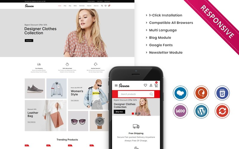 WordPress WooCommerce - W1091