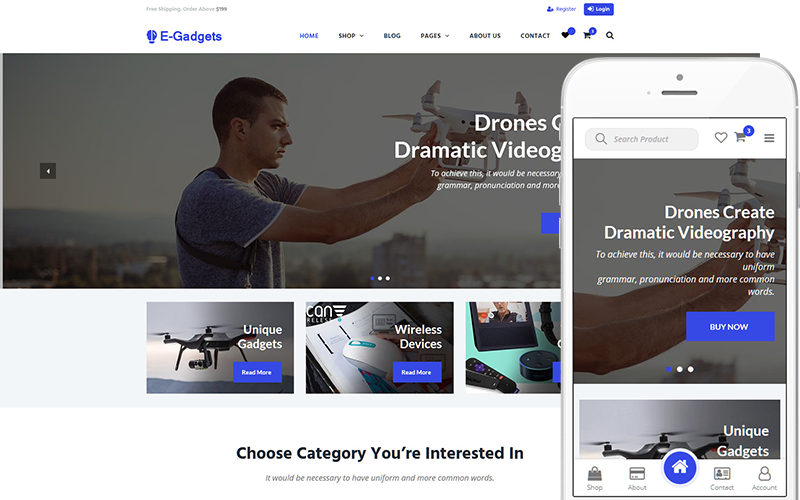 WordPress WooCommerce - W1104