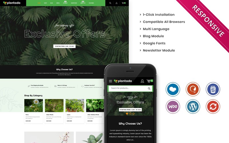 WordPress WooCommerce - W1110