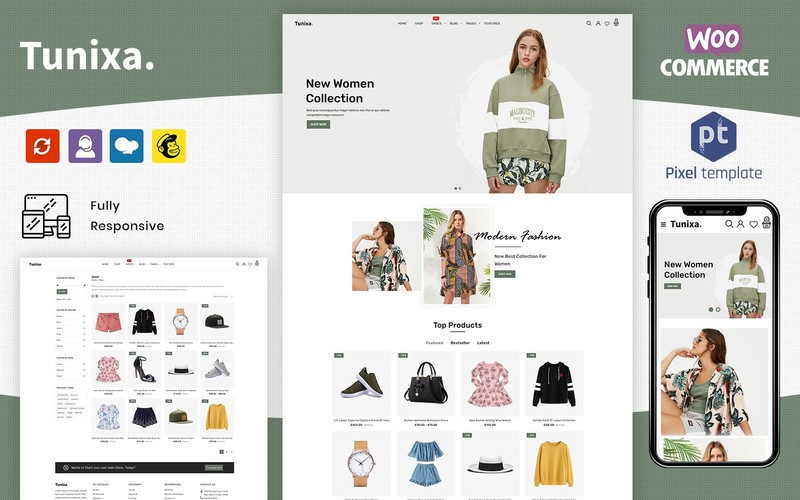 WordPress WooCommerce - W1230