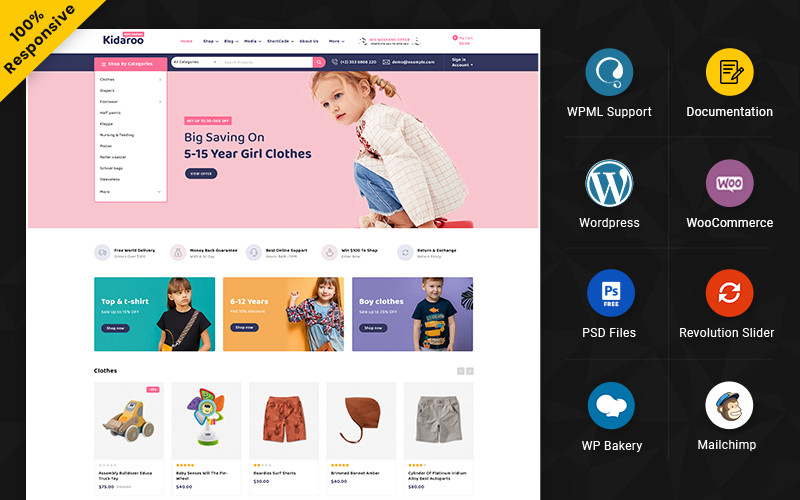 WordPress WooCommerce - W1236