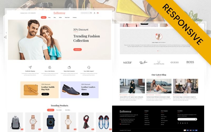 WordPress WooCommerce - W1241