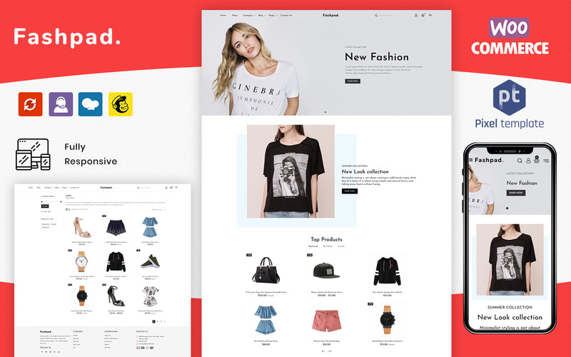 WordPress WooCommerce - W1256