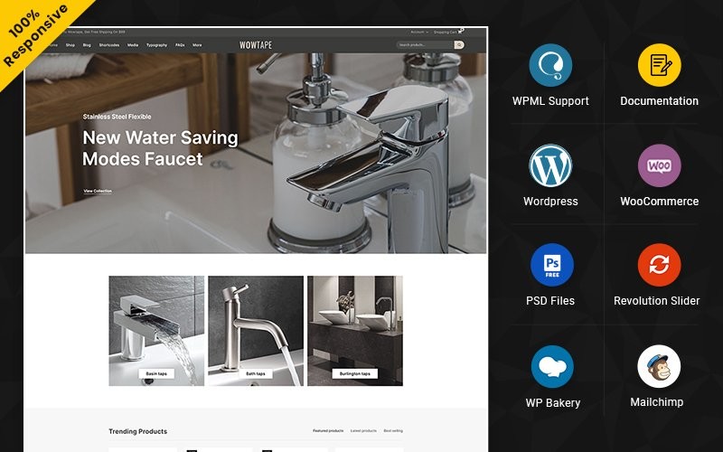 WordPress WooCommerce - W1276