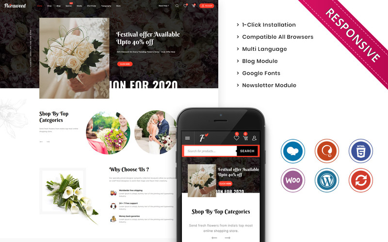 WordPress WooCommerce - W1317