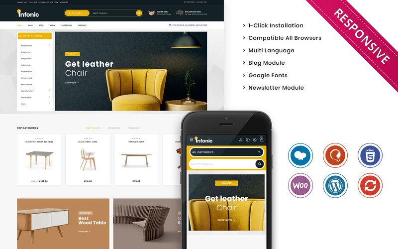 WordPress WooCommerce - W1331
