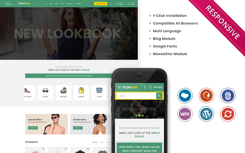 WordPress WooCommerce - W1333