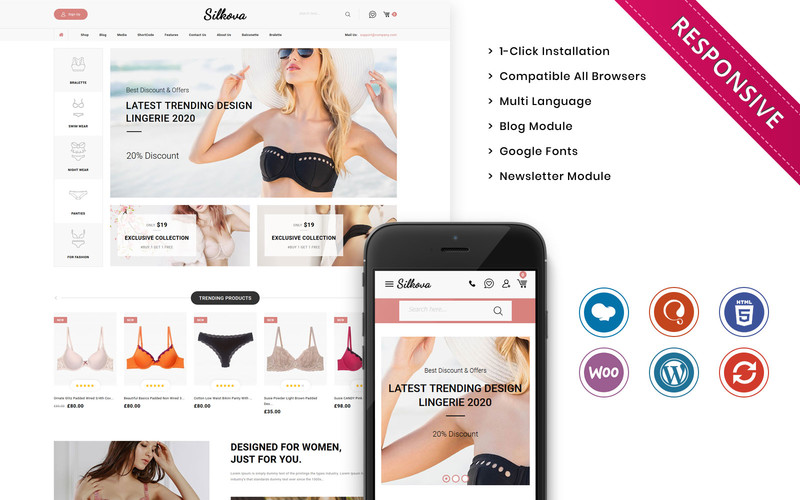 WordPress WooCommerce - W1339