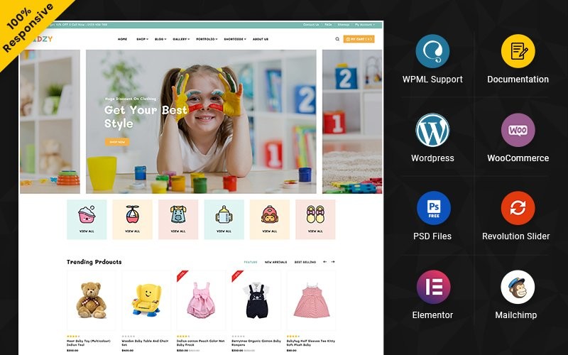 WordPress WooCommerce - W1353