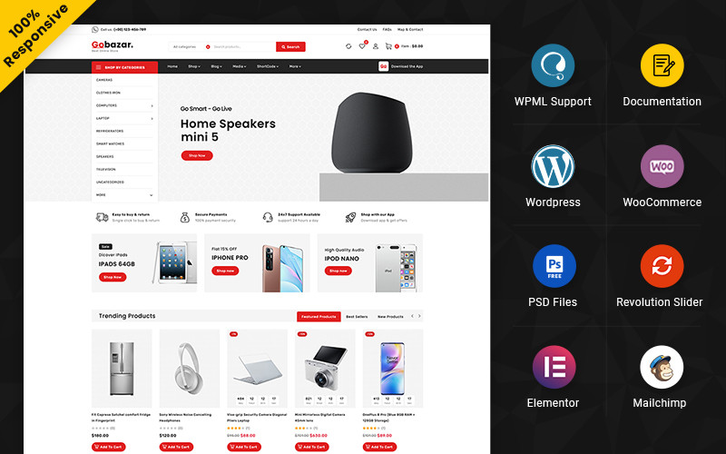 WordPress WooCommerce - W1358