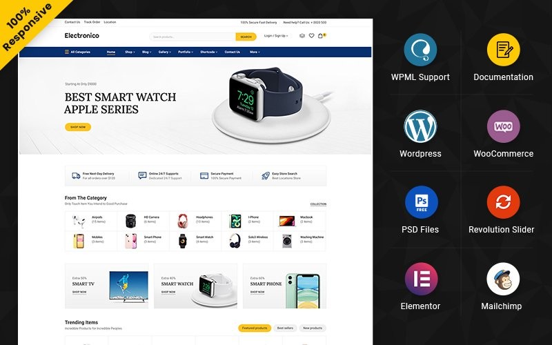 WordPress WooCommerce - W1360